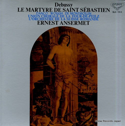 ANSERMET, ERNEST debussy; le martyre de saint sebastien SLC1912
