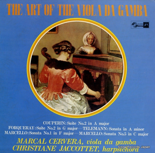 CERVERA, MARCAL, AND CHRISTIANE JACCOTTET the art of the viola da gamba CHJ-30049