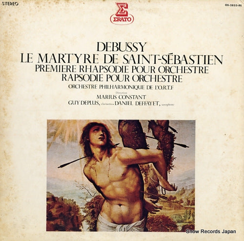 CONSTANT, MARIUS debussy; le martyre de saint-sebastien OS-2833-RE