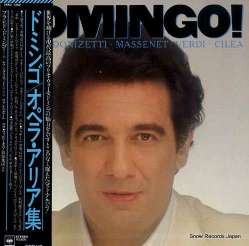 DOMINGO, PLACIDO favorite opera arias / domingo ! 28AC1362
