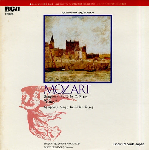 LEINSDORF, ERICH mozart; symphony no.36 "linz" & no.39 RGC-1082