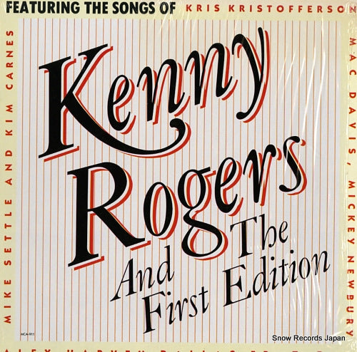 ROGERS, KENNY, AND THE FIRST EDITION featuring the songs of... MCA-911