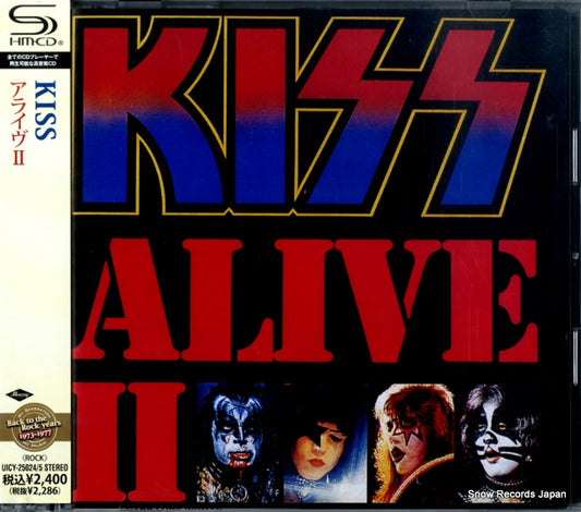 KISS alive 2 UICY-25024
