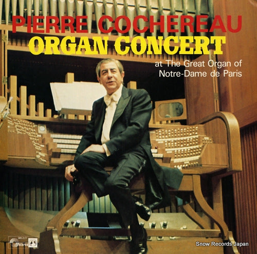COCHEREAU, PIERRE organ concert at the great organ of notre-dame de paris SMS-2177
