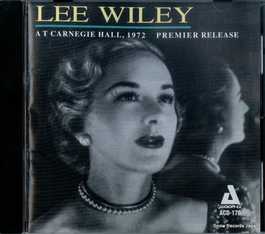 WILEY, LEE at carnegie hall 1972 ACD-170