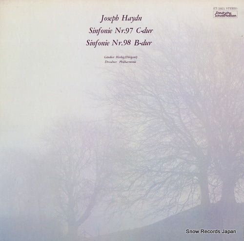 HERBIG, GUNTHER haydn; sinfonie nr.97 c-dur / sinfonie nr.98 b-dur ET-5025