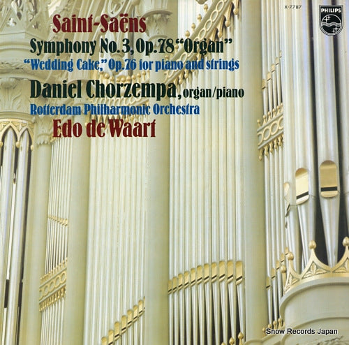 DE WAART, EDO saint-saens; symphony no.3 "organ" X-7787