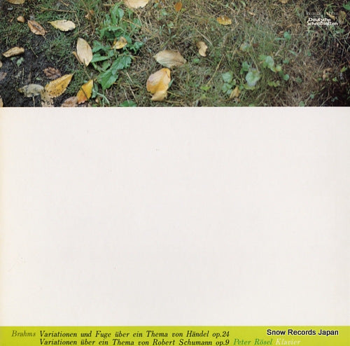 ROSEL, PETER brahms; variationen und fuge uder ein thema von handel op.24 ET-5053