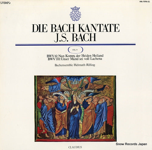 RILLING, HELMUTH bach; kantate bwv61/bwv110 OQ-72760-CL