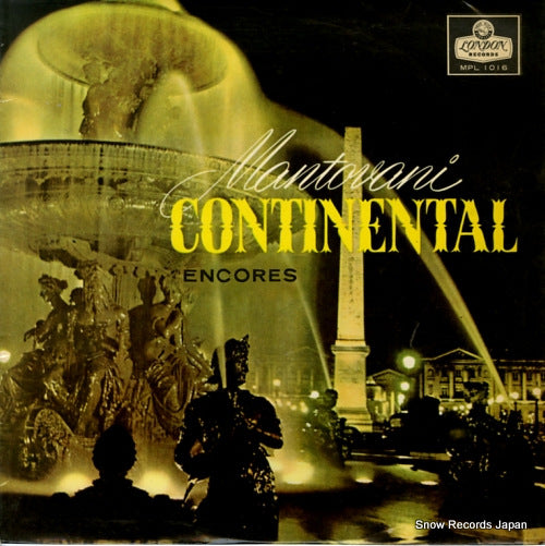 MANTOVANI continental encores MPL1016
