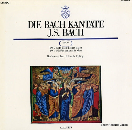 RILLING, HELMUTH bach; kantate bwv97/bwv192 OQ-7278-CL