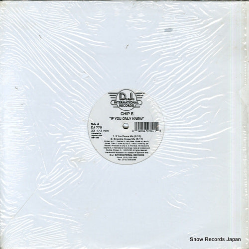 CHIP E. if you only knew DJ779