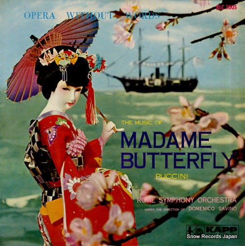SAVINO, DOMENICO puccini; the music of madame butterfly KLC1005