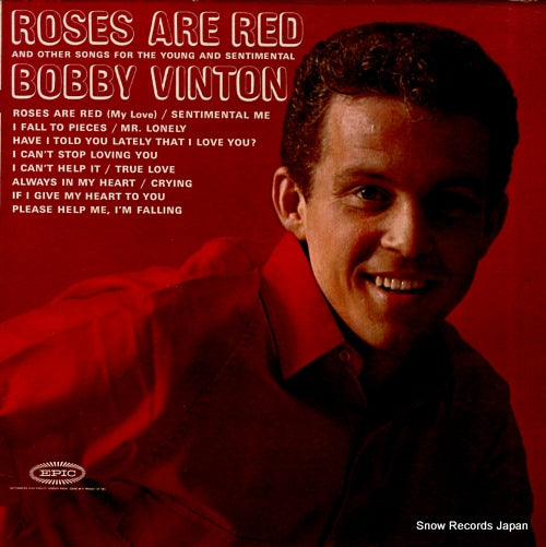 VINTON, BOBBY roses are red LN24020
