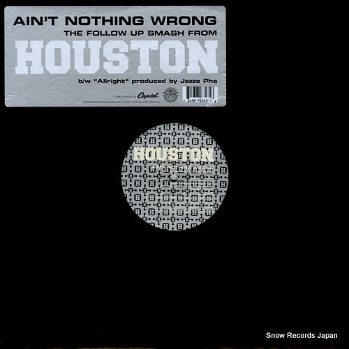 HOUSTON ain't nothig wrong Y724387632318