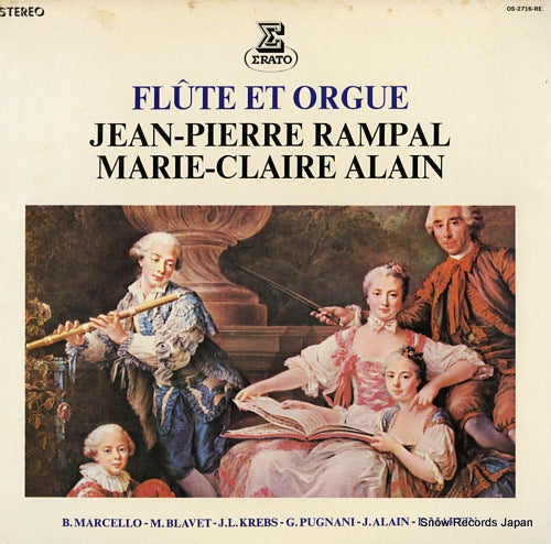 RAMPAL, JEAN-PIERRE / MARIE-CLAIRE ALAIN flute et orgue OS-2716-RE
