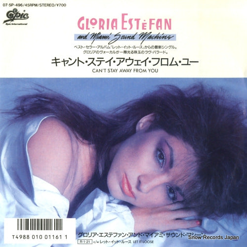 ESTEFAN, GLORIA can't stay away from you 07.5P-496