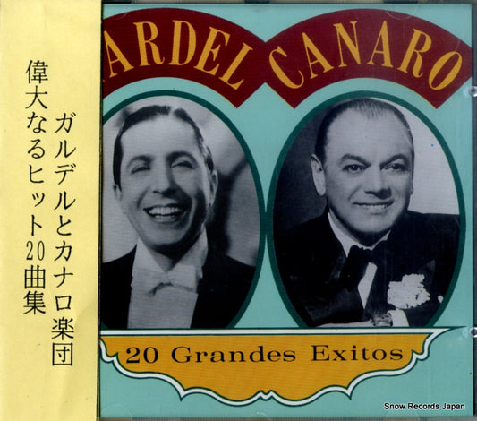 GARDEL, CARLOS / FRANCISCO CANARO 20 grandes exitos 7666632 / EMI7666632-401