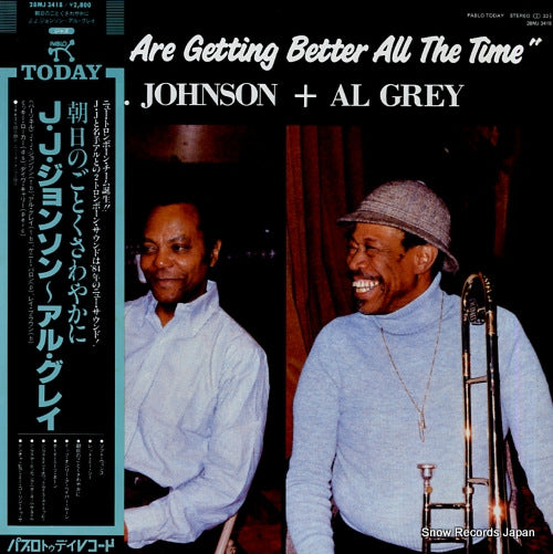 JOHNSON, J. J., AND AL GREY things are getting better all the time 28MJ3418