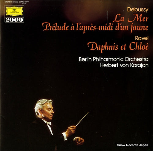 KARAJAN, HERBERT VON debussy; la mer / ravel; daphnis et chloe 20MG0377