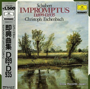 SCHUBERT, FRANZ schubert; impromptus d899 d935 15MG3095