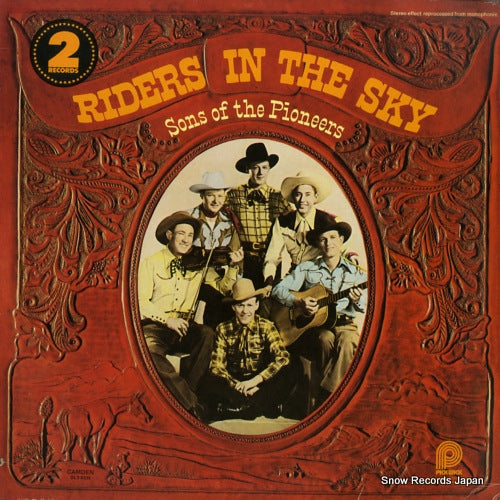 SONS OF THE PIONEERS riders in the sky DL2-0336
