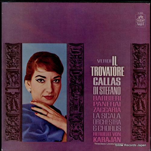 CALLAS, MARIA verdi; il trovatore CL-3554
