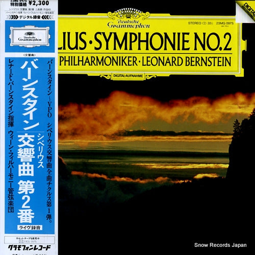BERNSTEIN, LEONARD sibelius; symphonie no.2 23MG0975