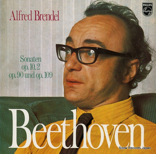 BRENDEL, ALFRED beethoven; sonatas op.10 no.2, op.90 & op.109 9500076