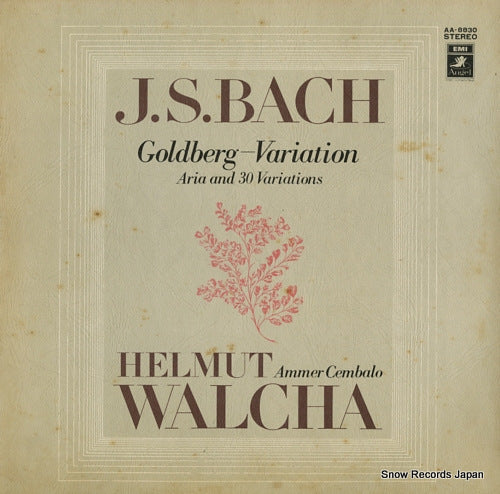 WALCHA, HELMUT bach; goldberg-variation AA-8830