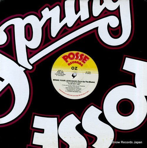 OZ bring your love back (turn up the music) POS1226