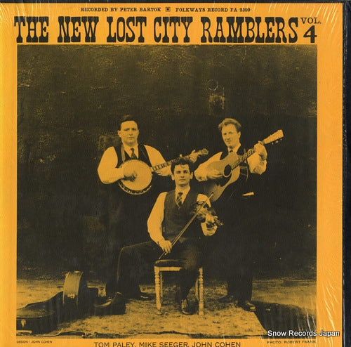 NEW LOST CITY RAMBLERS, THE volume 4 FA2399