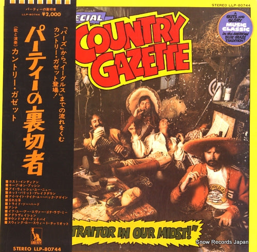 COUNTRY GAZETTE a traitor in our midst! LLP-80744