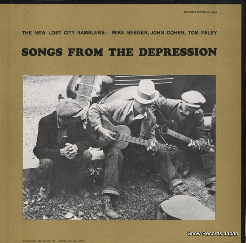 NEW LOST CITY RAMBLERS, THE songs from the depression FH5264