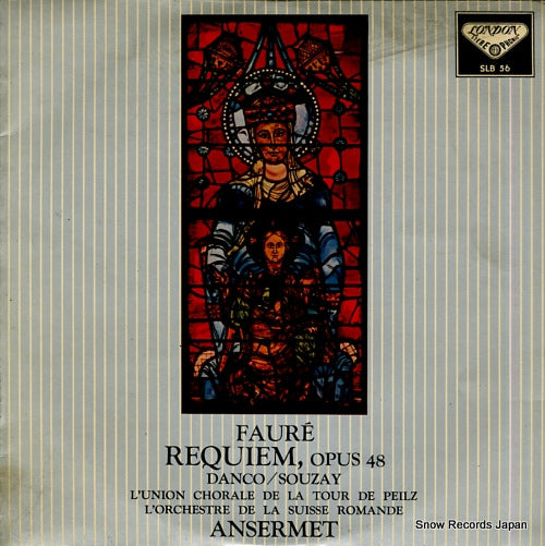 ANSERMET, ERNEST faure; requiem, op.48 SLB56