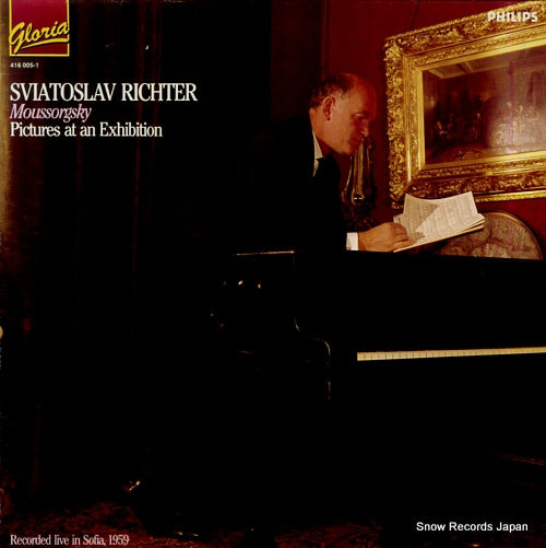 RICHTER, SVIATOSLAV moussorgsky; pictures at an exhibition FG-5040(M) / 416005-1