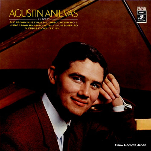 ANIEVAS, AGUSTIN liszt; six paganini etudes EAA-80045