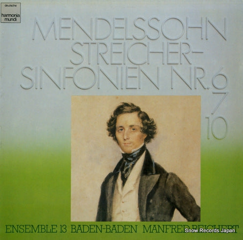 REICHERT, MANFRED mendelssohn; streichersinfonien nr.6,7,10 1C065-99823