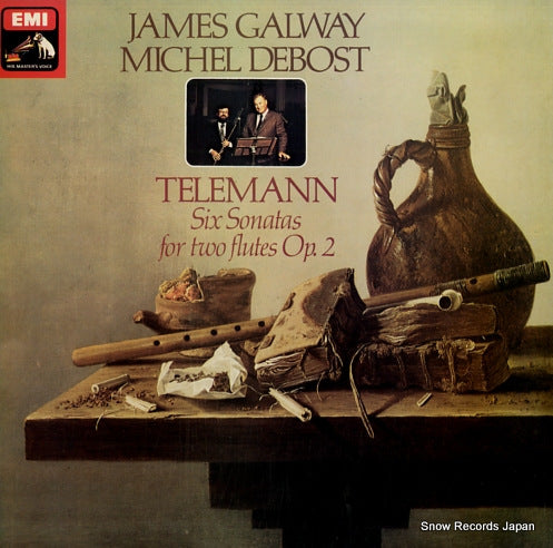GALWAY, JAMES, AND MICHEL DEBOST teleman; six sonatas for two flutes op.2 HQS1368