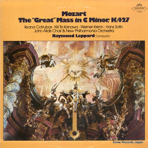 LEPPARD, RAYMOND mozart; the great mass in c minor k.427 S-60257