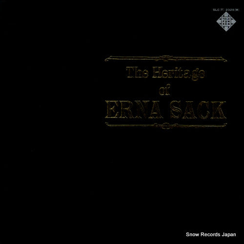 SACK, ERNA the heritage of erna sack SLC(T)-2328(M)
