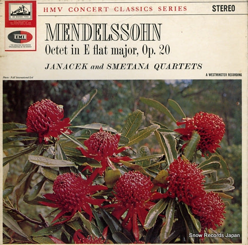 JANACEK QUARTET AND SMETANA QUARTETS mendelssohn; octet in e flat major op.20 SXLP20071