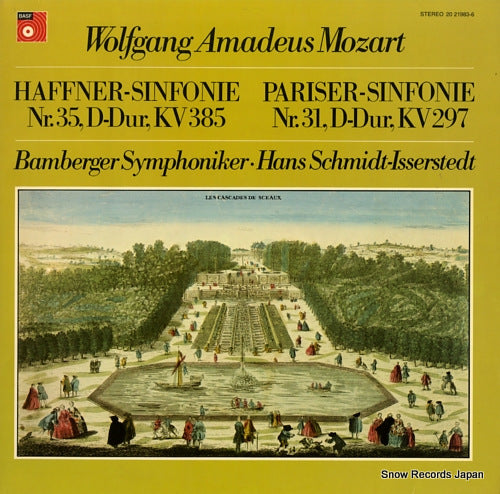 SCHMIDT-ISSERSTEDT, HANS mozart; haffner-sinfonie nr.35 2021983-6