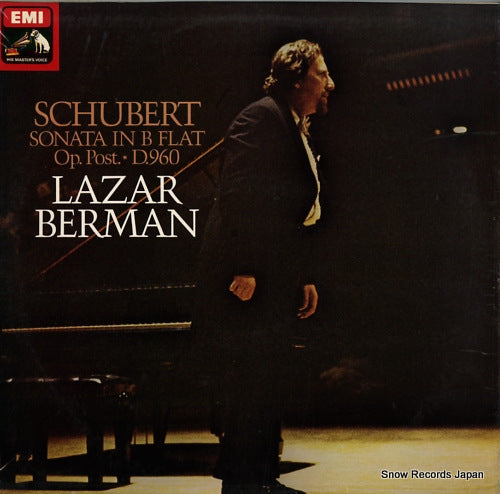 BERMAN, LAZAR schubert; sonata in b flat op.post d960 ASD3622