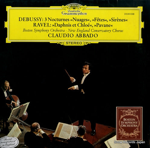 ABBADO, CLAUDIO debussy; 3 nocturnes "nuages" "fetes" "sirenes" 2530038
