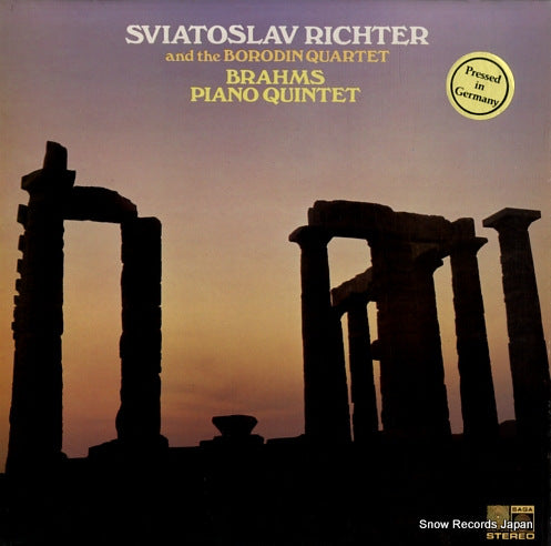 RICHTER, SVIATOSLAV brahms; piano quintet SAGA5448