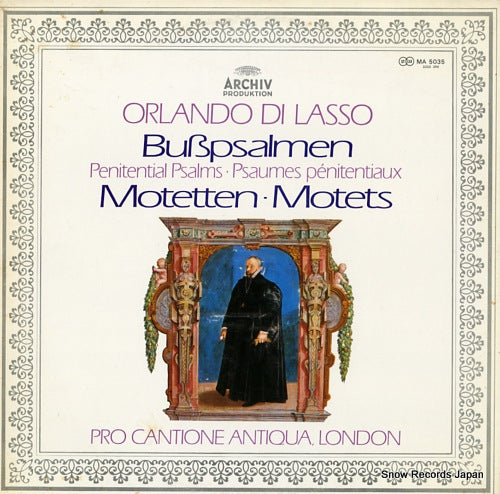 TURNER, BRUNO lasso; bubpsalmen MA5035