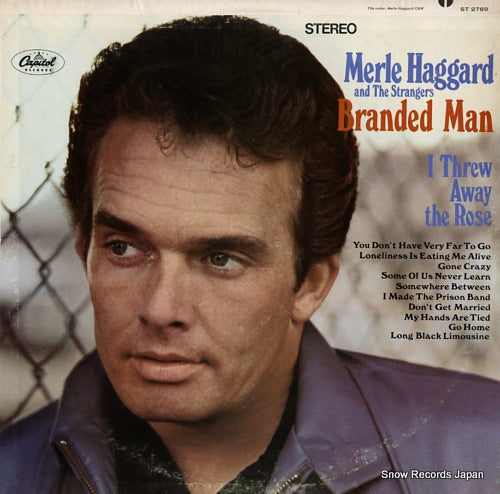 HAGGARD, MERLE, AND THE STRANGERS branded man ST2789