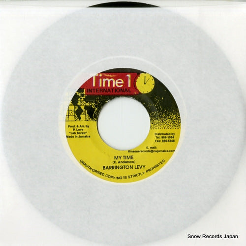 LEVY, BARRINGTON my time DSRASIDE7704