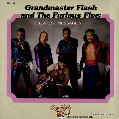 GRANDMASTER FLASH AND THE FURIOUS FIVE greatest messages SH9121